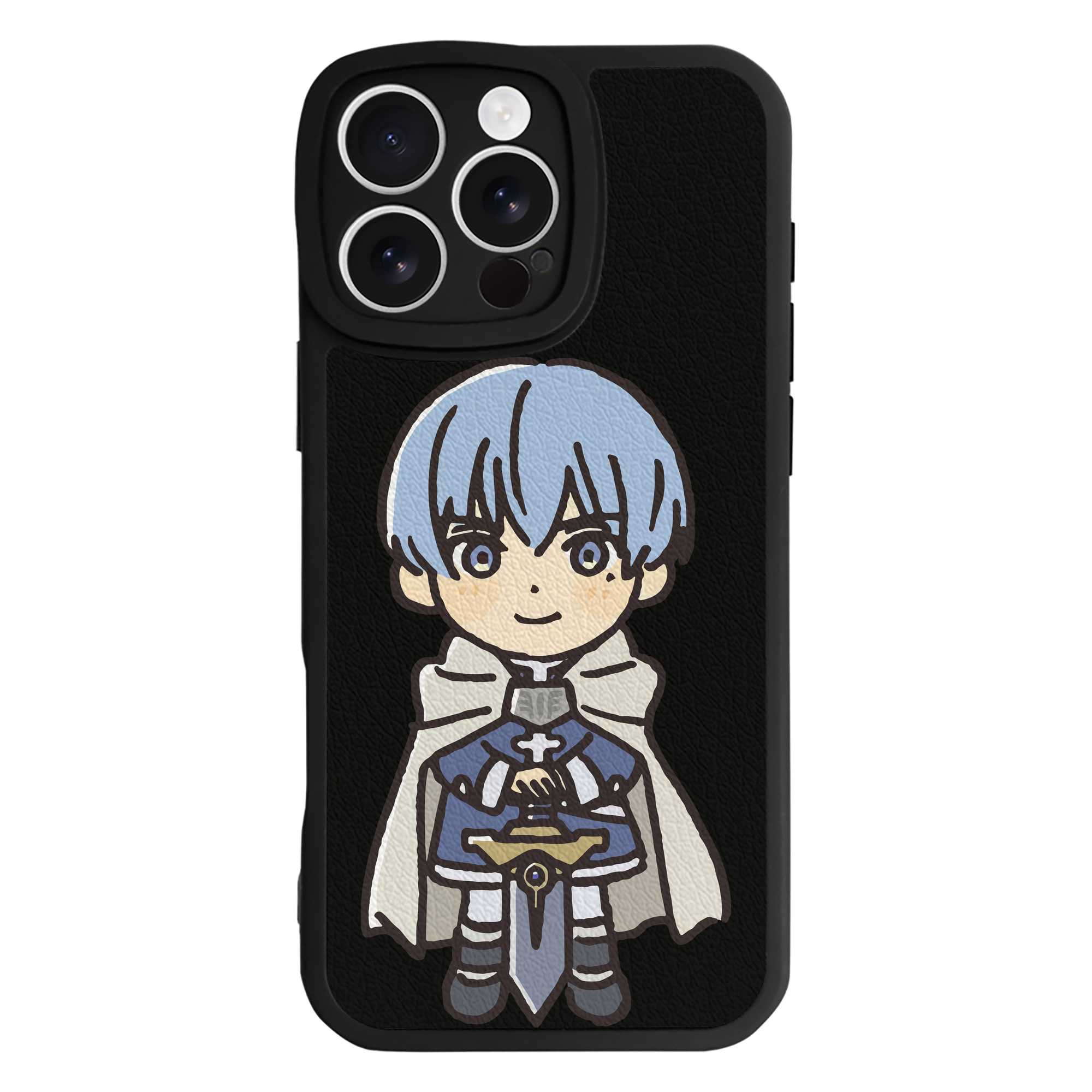 （画像用） 葬送のフリーレン Frieren 【iPhone 16シリーズ対応】シリコンスマホケース（レザー調） 材質：シリコン
